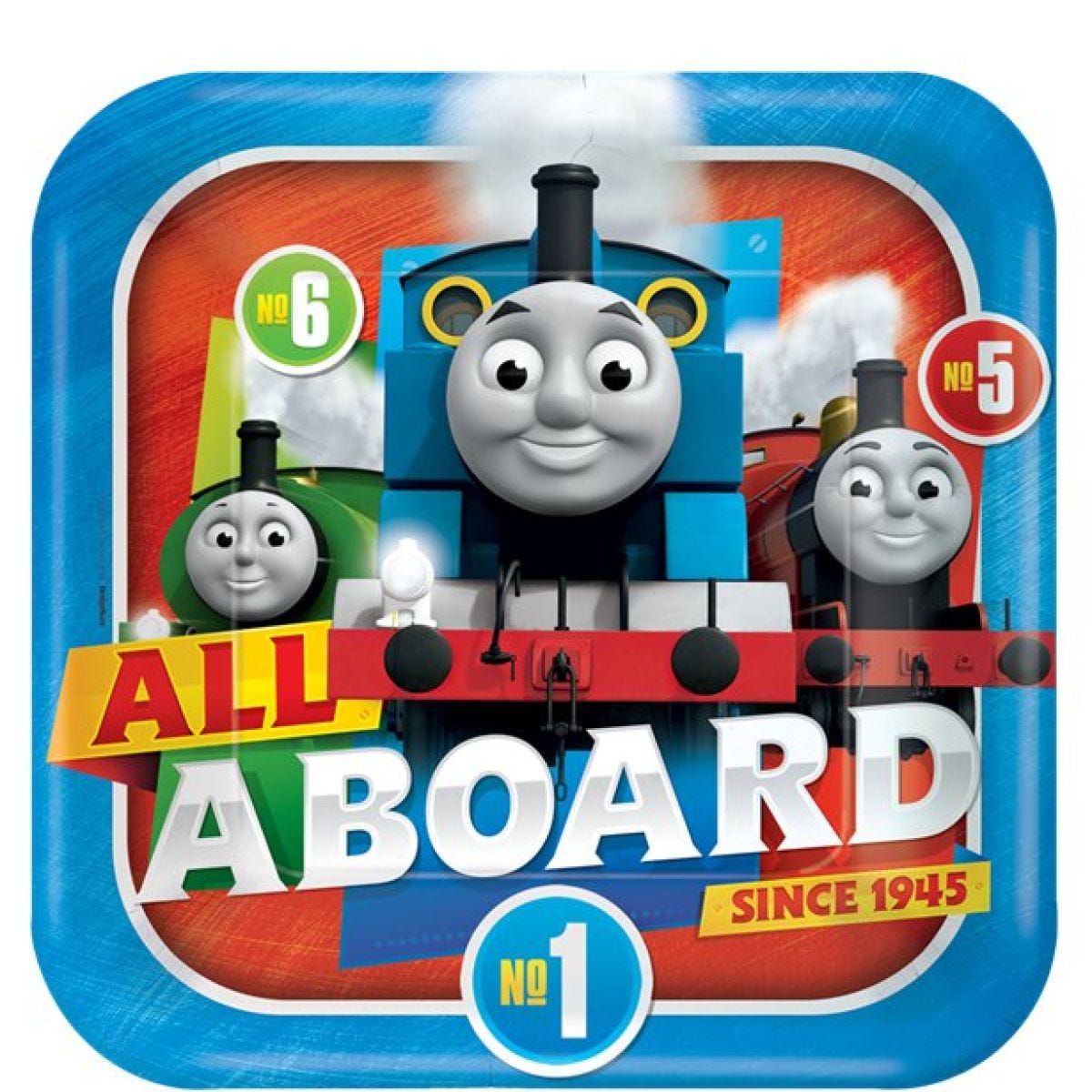 Thomas the Tank Engine Paper Plates - 23cm (8pk)