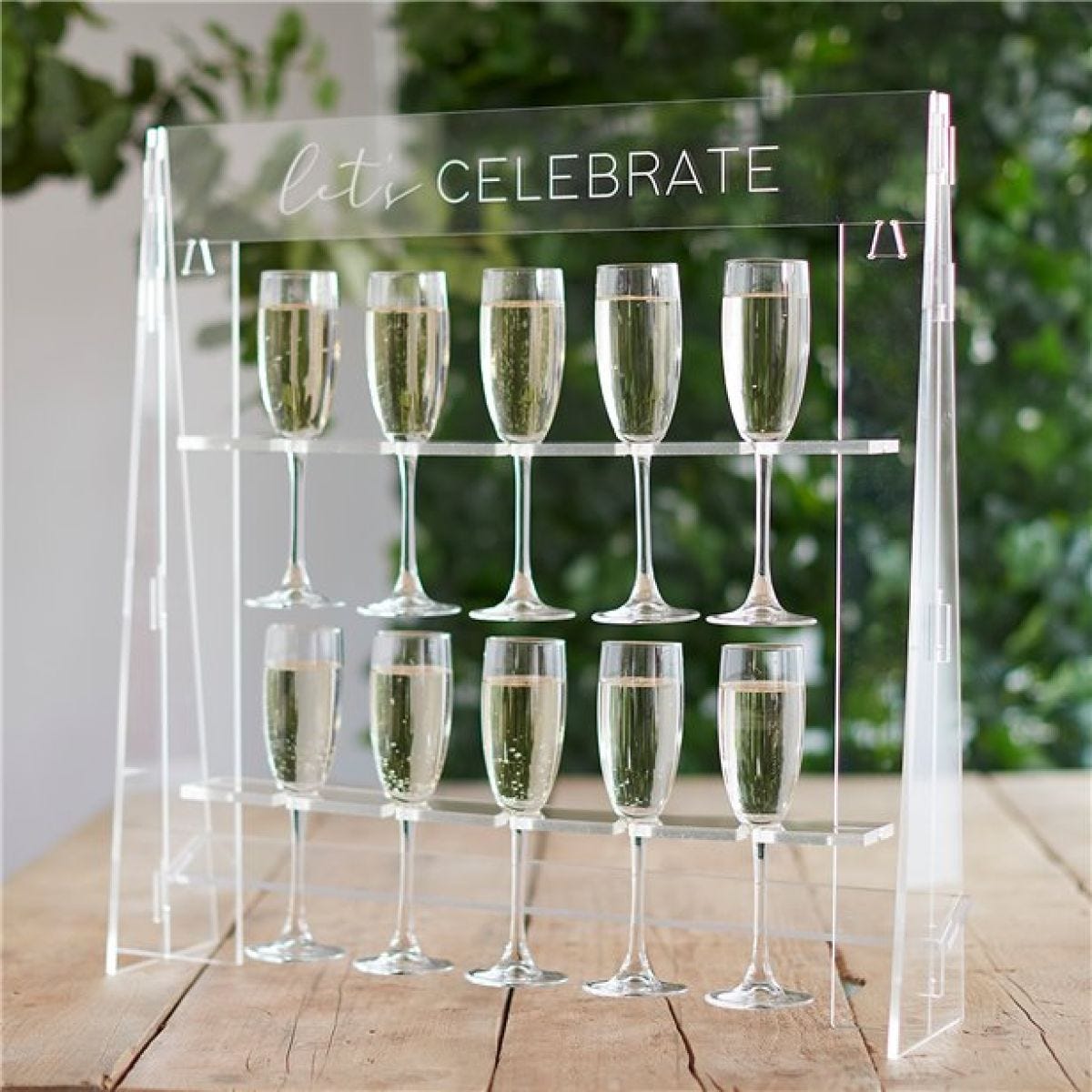 Let&apos;s Celebrate Acrylic Drink Stand