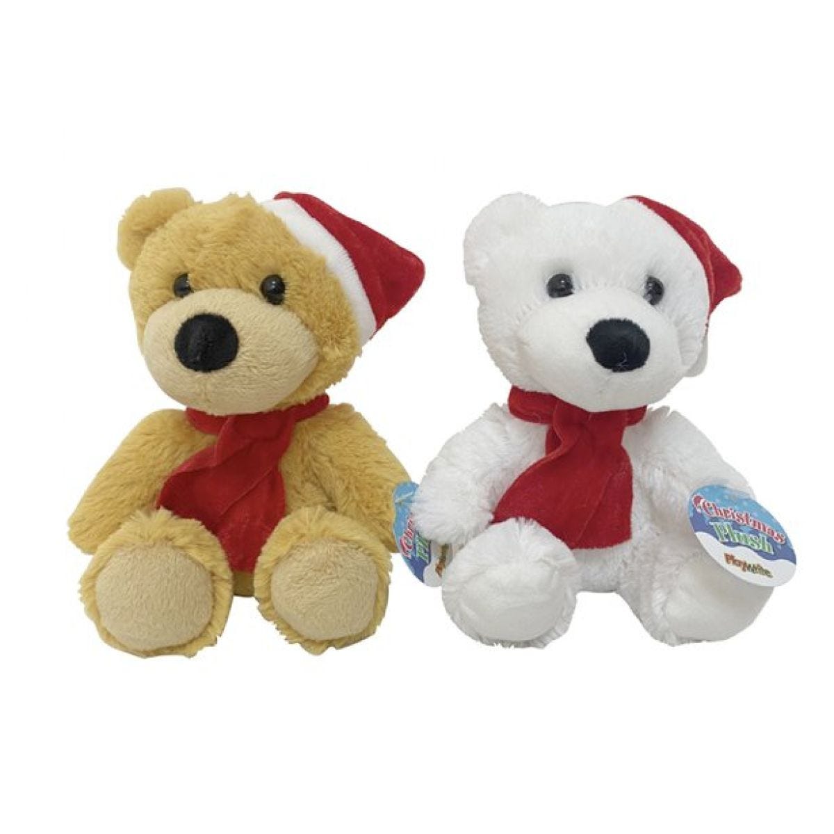 Plush Christmas Bear 15cm Party Delights