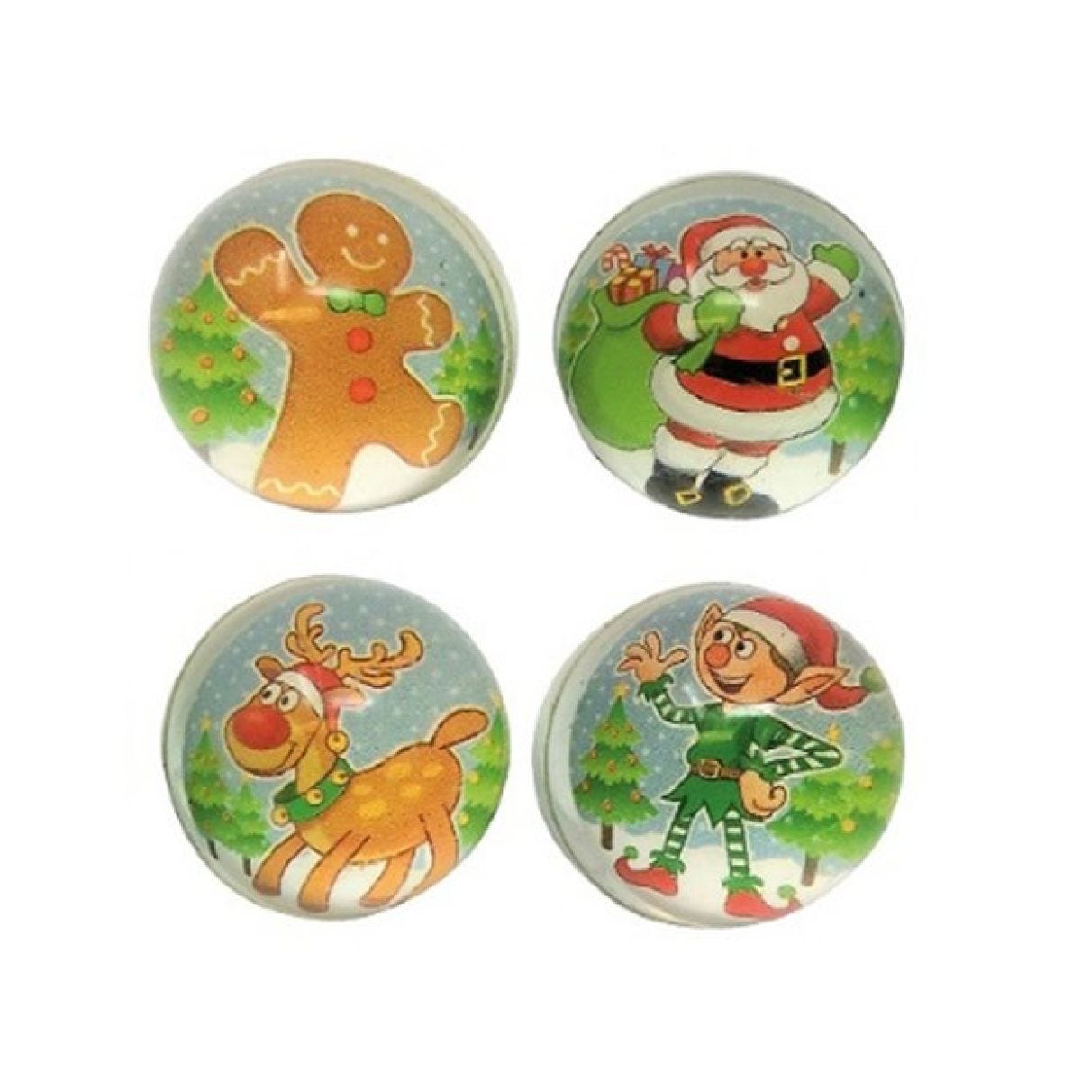 Christmas Bouncy Ball - 3.5cm