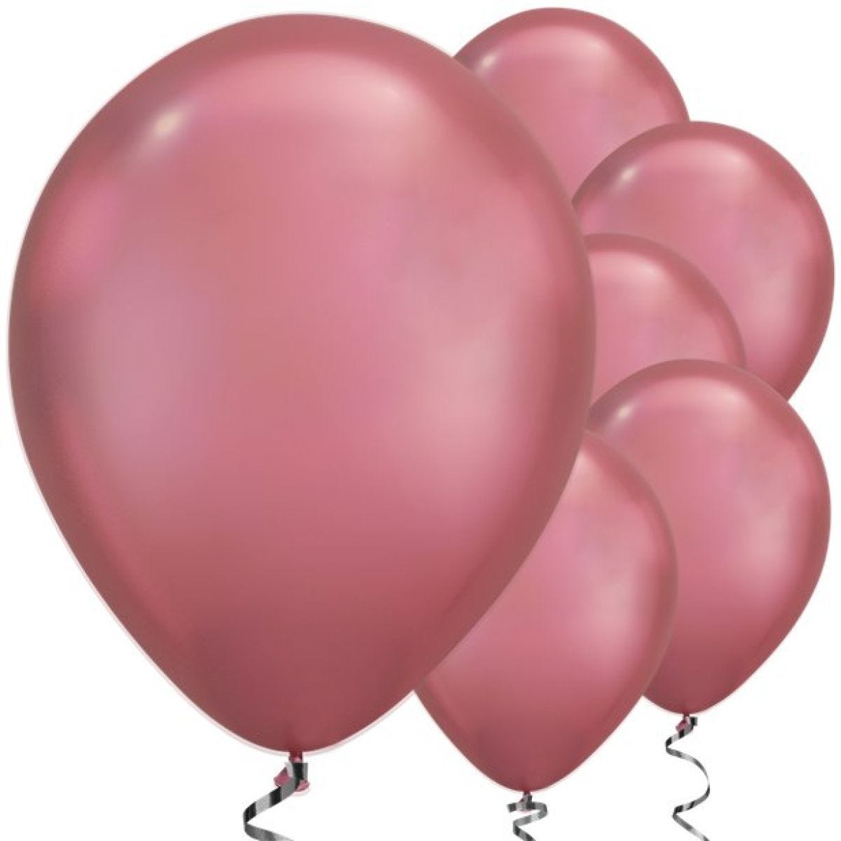 Mauve Chrome Balloons - 11" Latex (100pk)