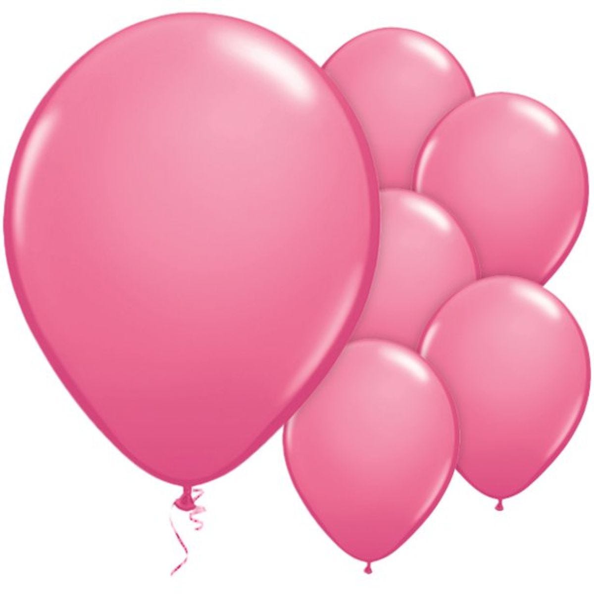 Rose Pink Balloons - 11&apos;&apos; Latex (25pk)