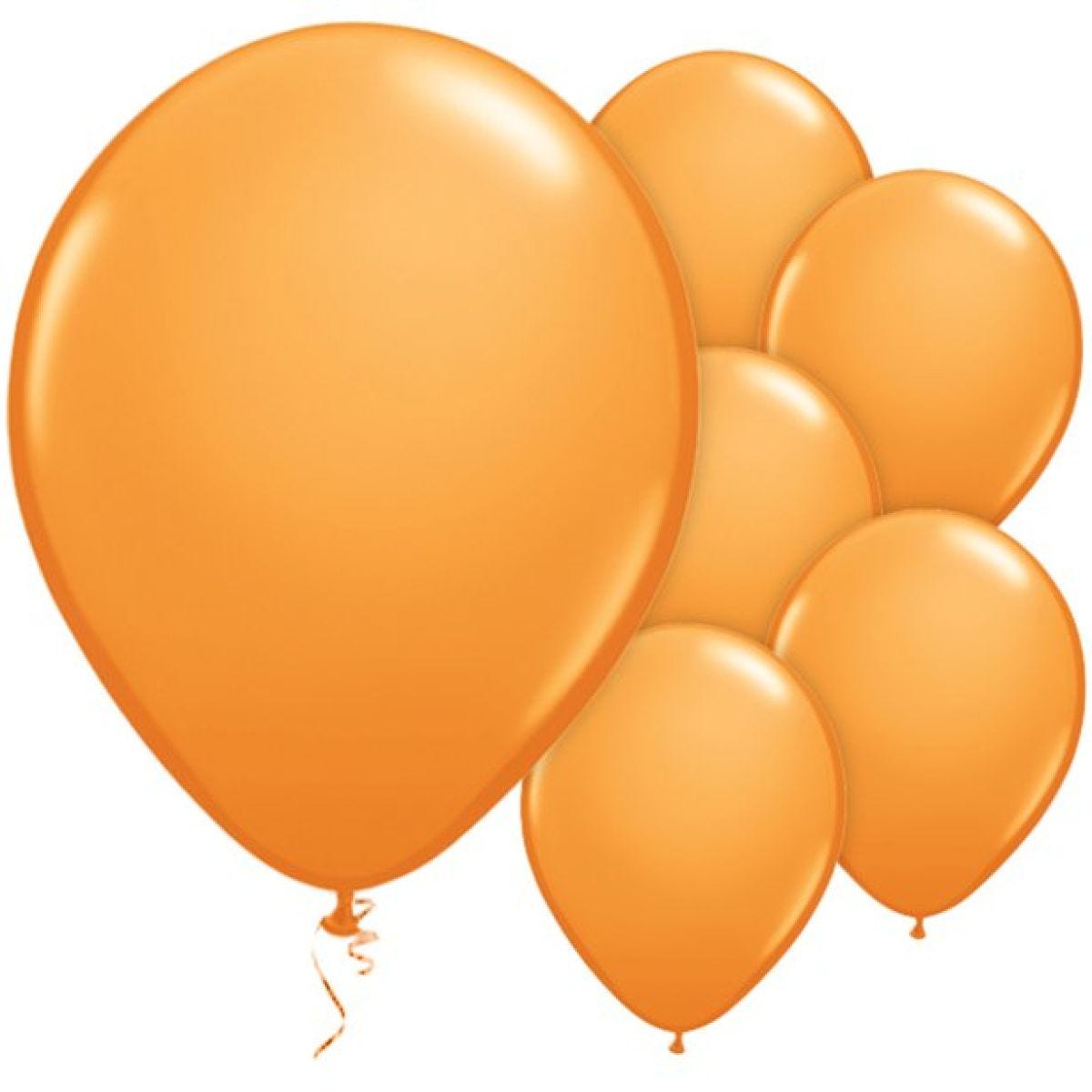 Orange Balloons - 11&apos;&apos; Latex (100pk)