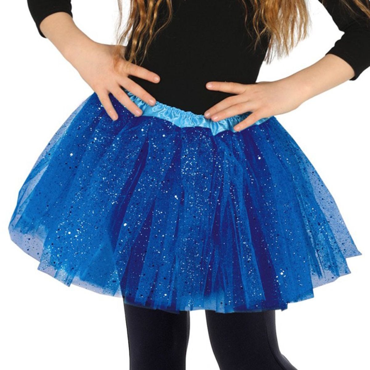 Royal Blue Glitter Tutu - Child One Size