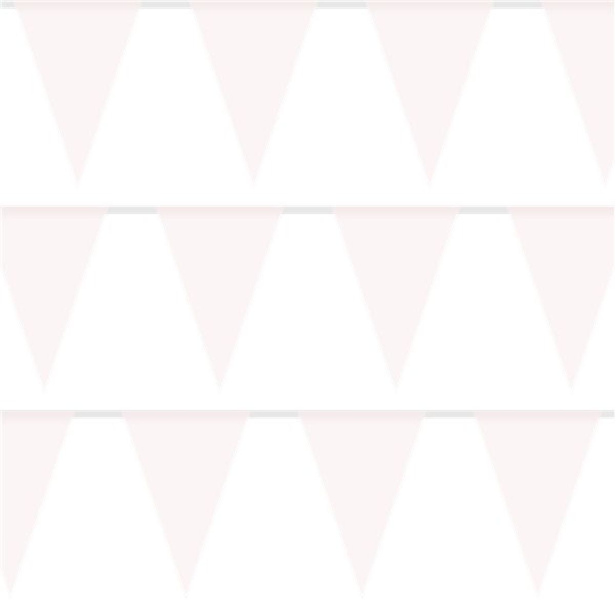 White Plastic Bunting - 10m