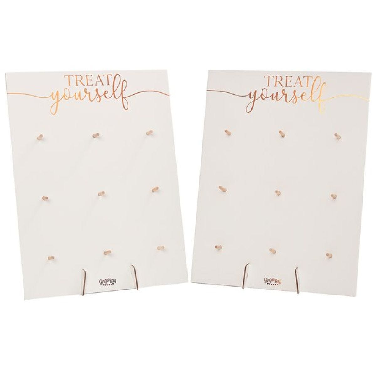 Botanical Wedding Copper Foiled Doughnut Walls (2pk)