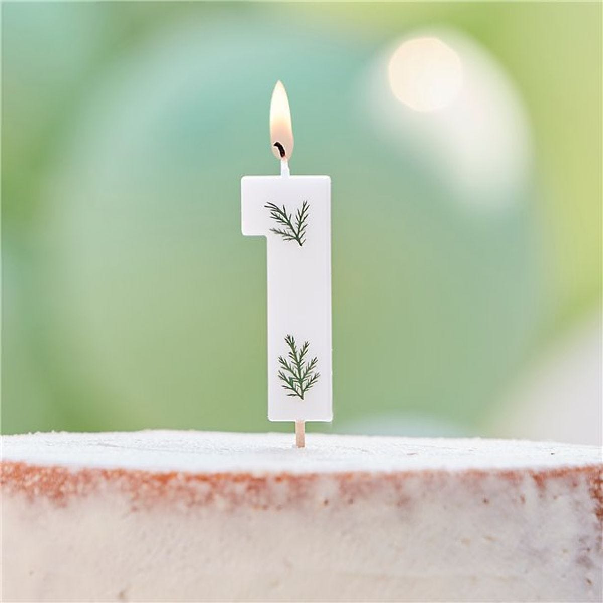 Number 1 Leaf Foliage Candle