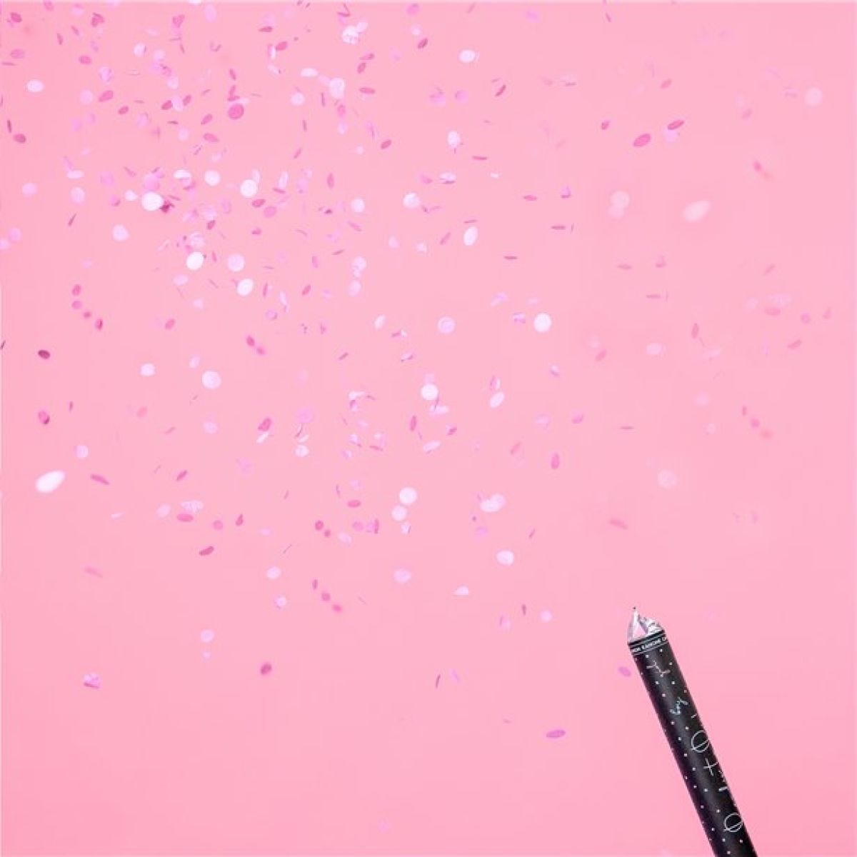 Pink &apos;Ready To Pop&apos; Confetti Cannon - 60cm