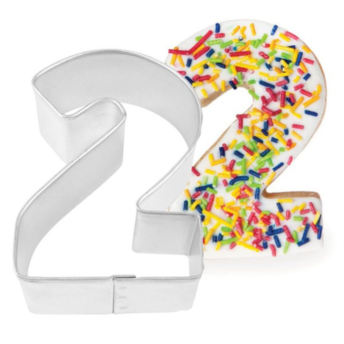 Number 2 Cookie Cutter