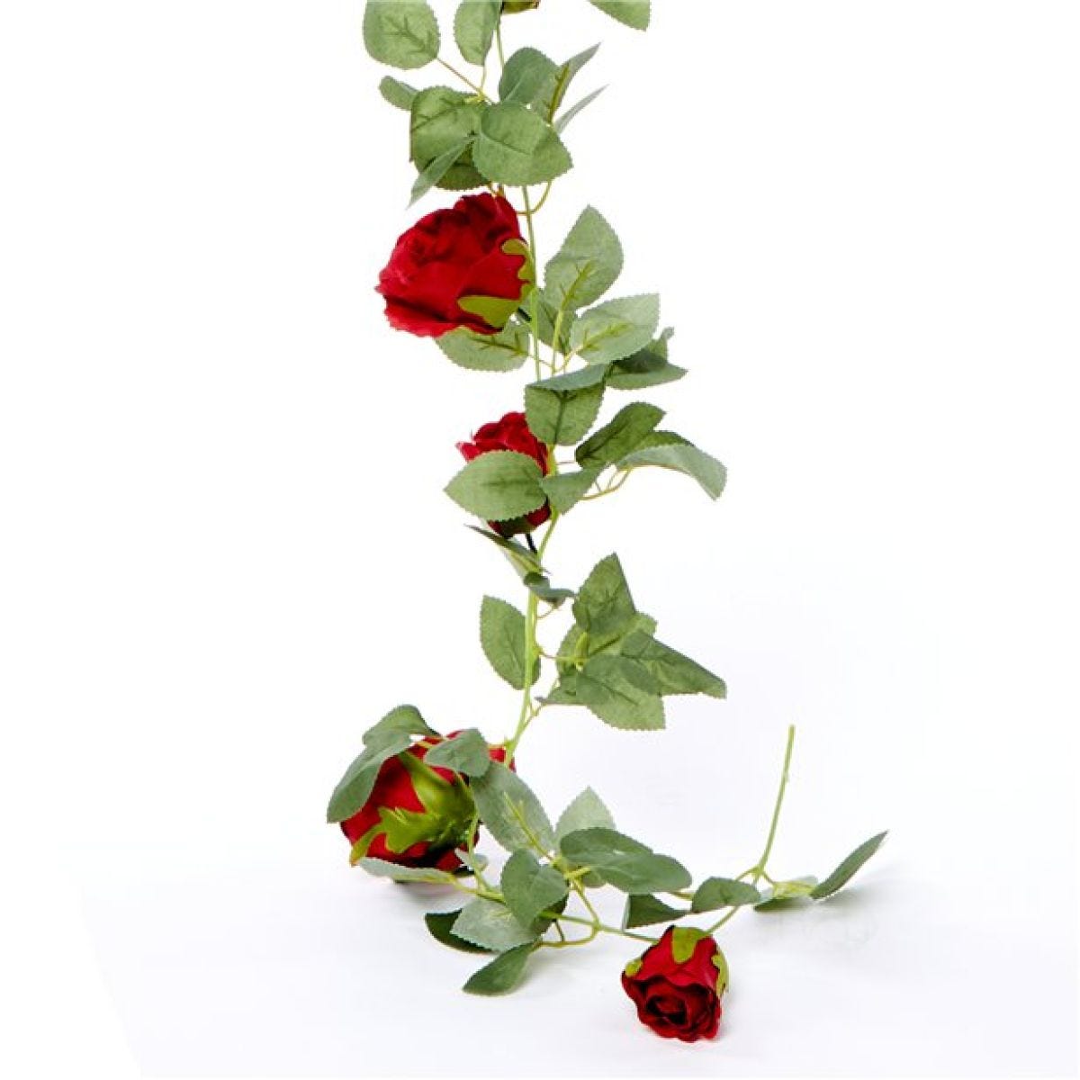 Red Rose Garland - 1.75m