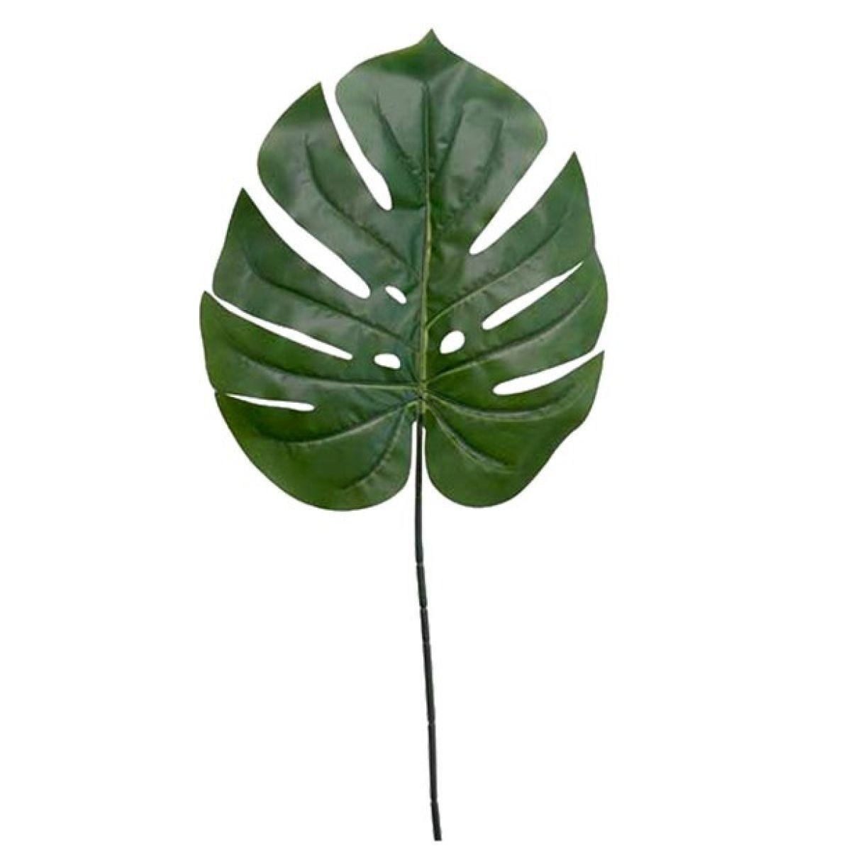 Giant Philo Green Tropical Leaf Decoration