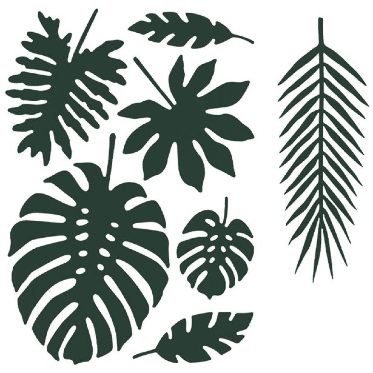 Tropical Leaf Decorations - Assorted Sizes (21pk)