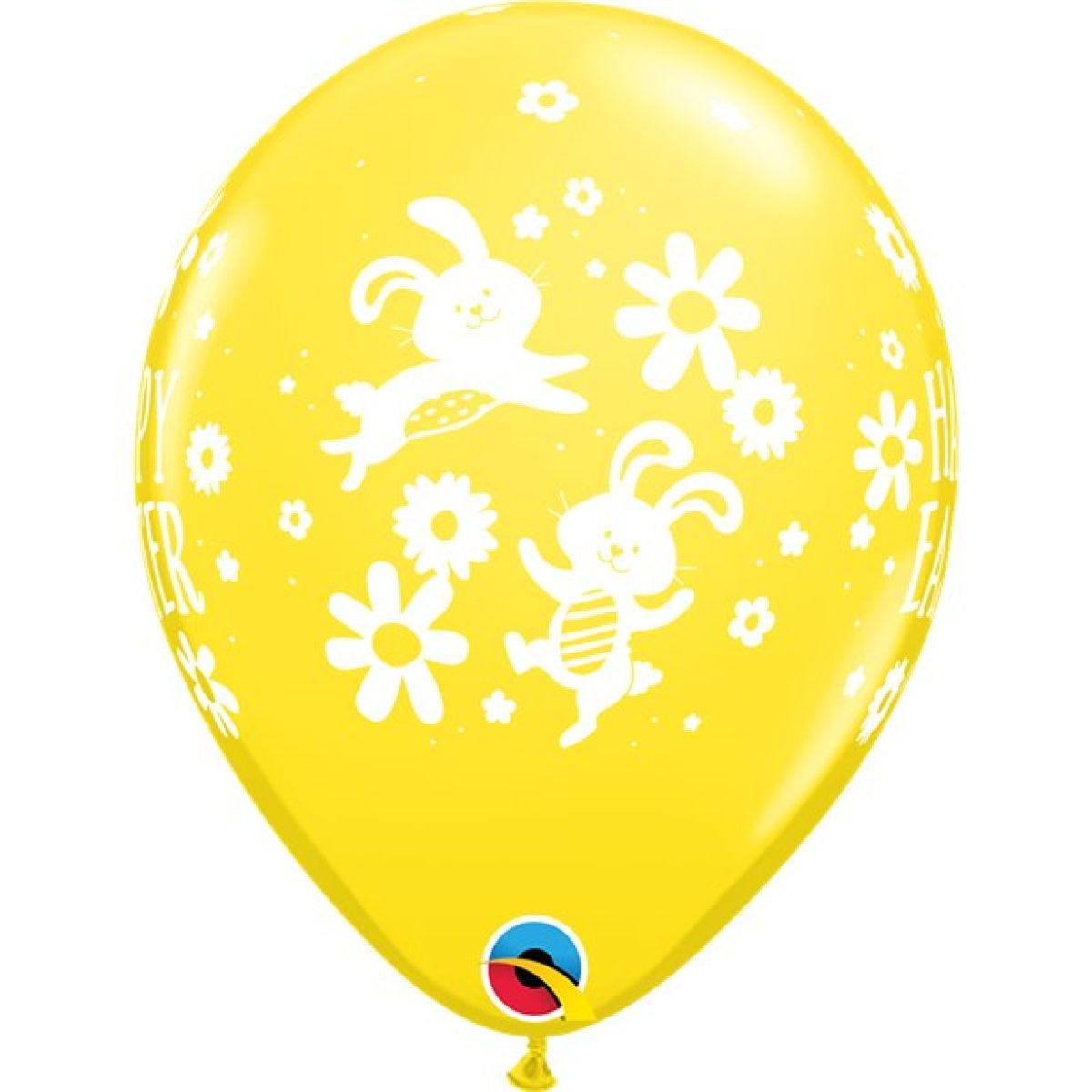 Happy Easter Balloons - 12" Latex (25pk)