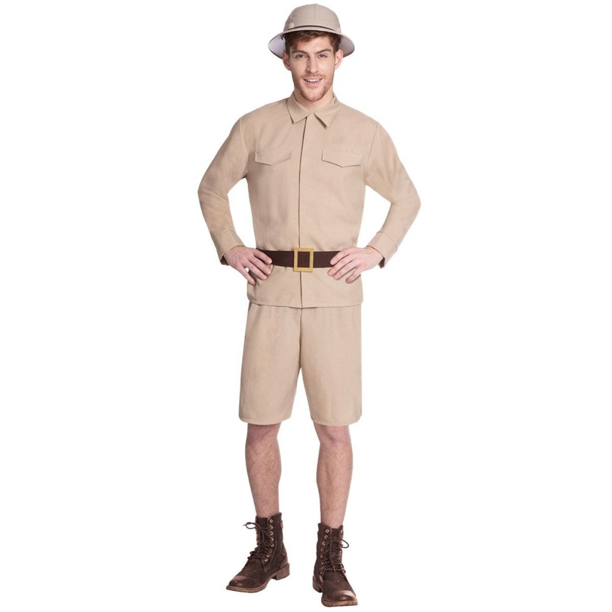 Safari Man - Adult Costume