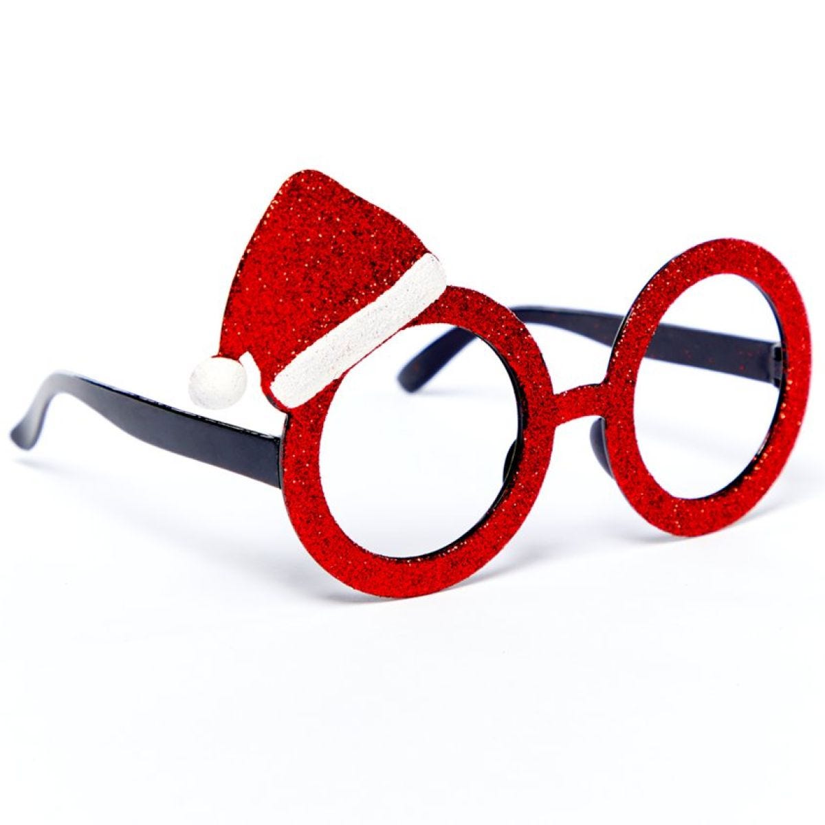 Santa Hat Glasses