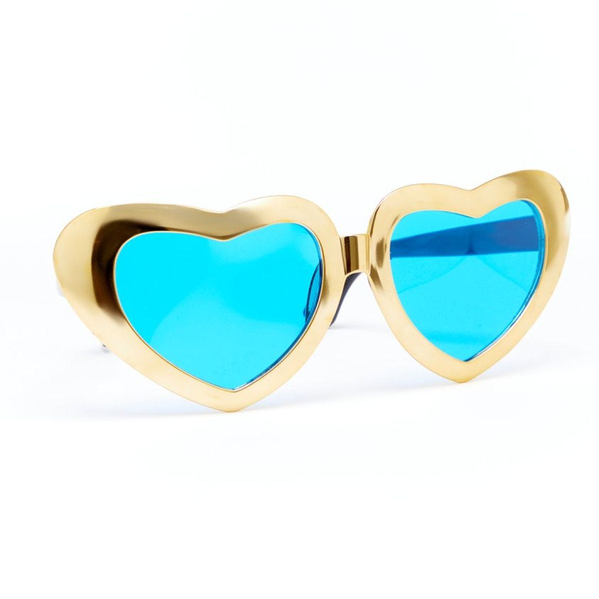 Jumbo Heart Shaped Glasses - Assorted Colours