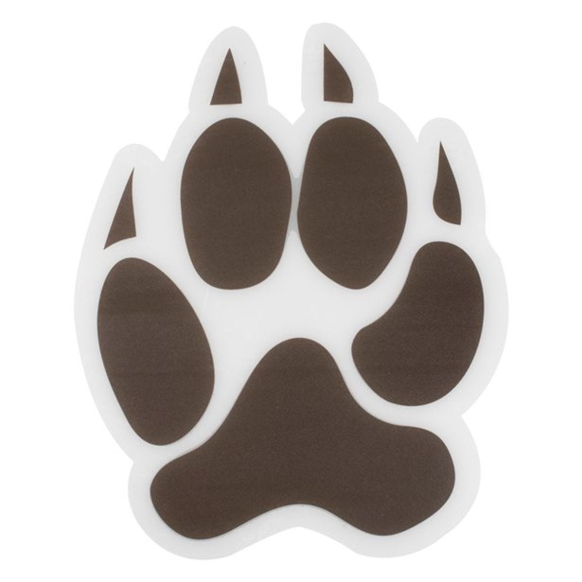 Let&apos;s Go Wild Animal Pawprint Floor Stickers (6pk)