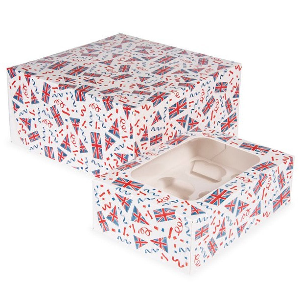 Union Jack Cake box - 26cm