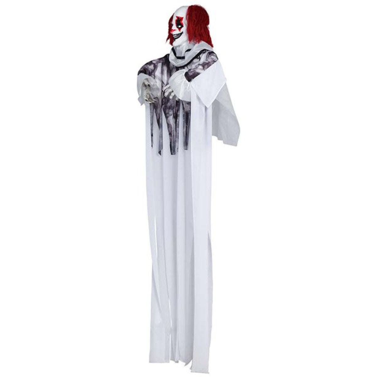 White Hanging Clown - 1.6m
