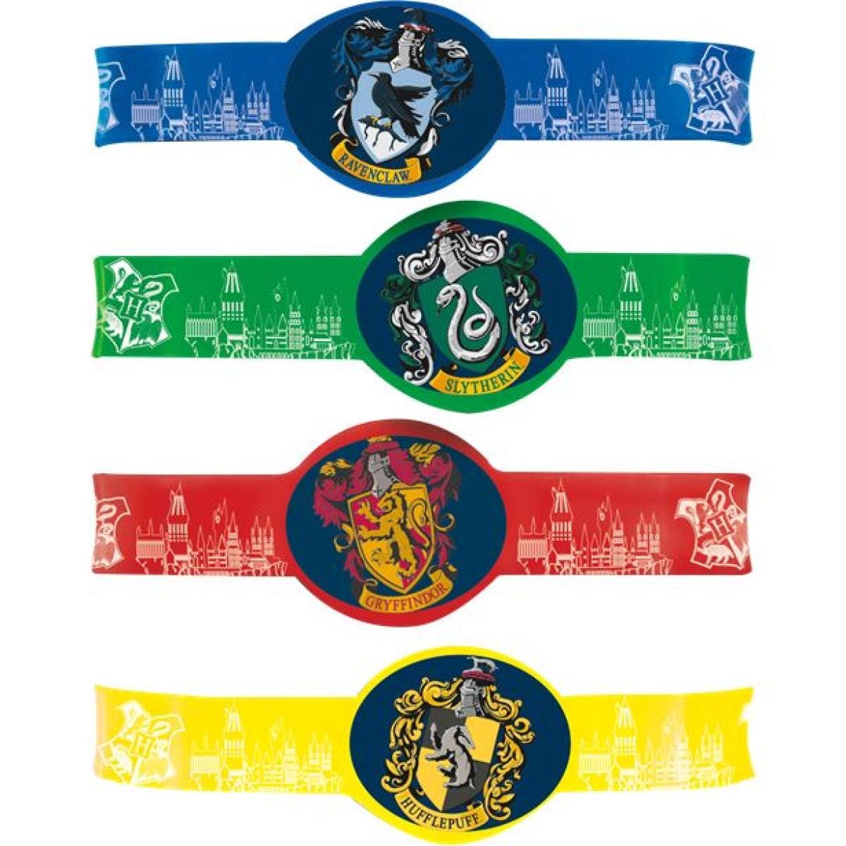 Harry Potter Rubber Bracelets (4pk)