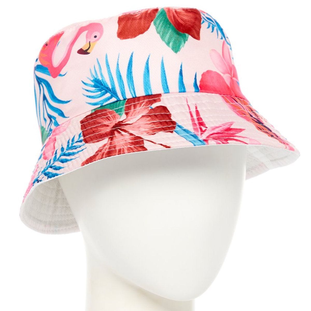 Hawaiian Flamingos Bucket Hat