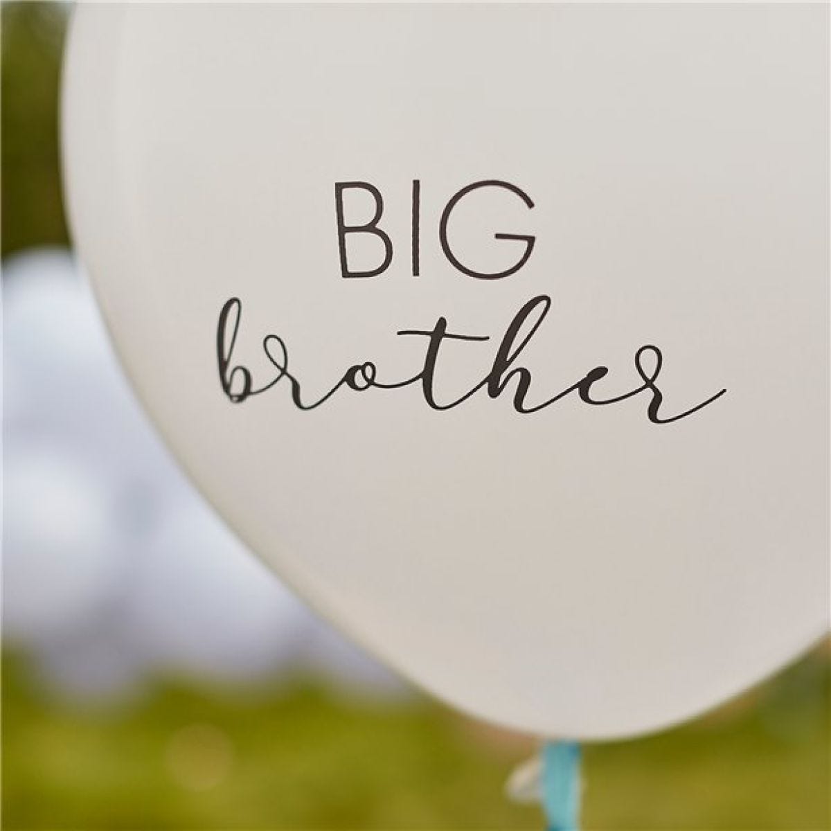 Hello Baby Big Brother Latex Balloon - 18"