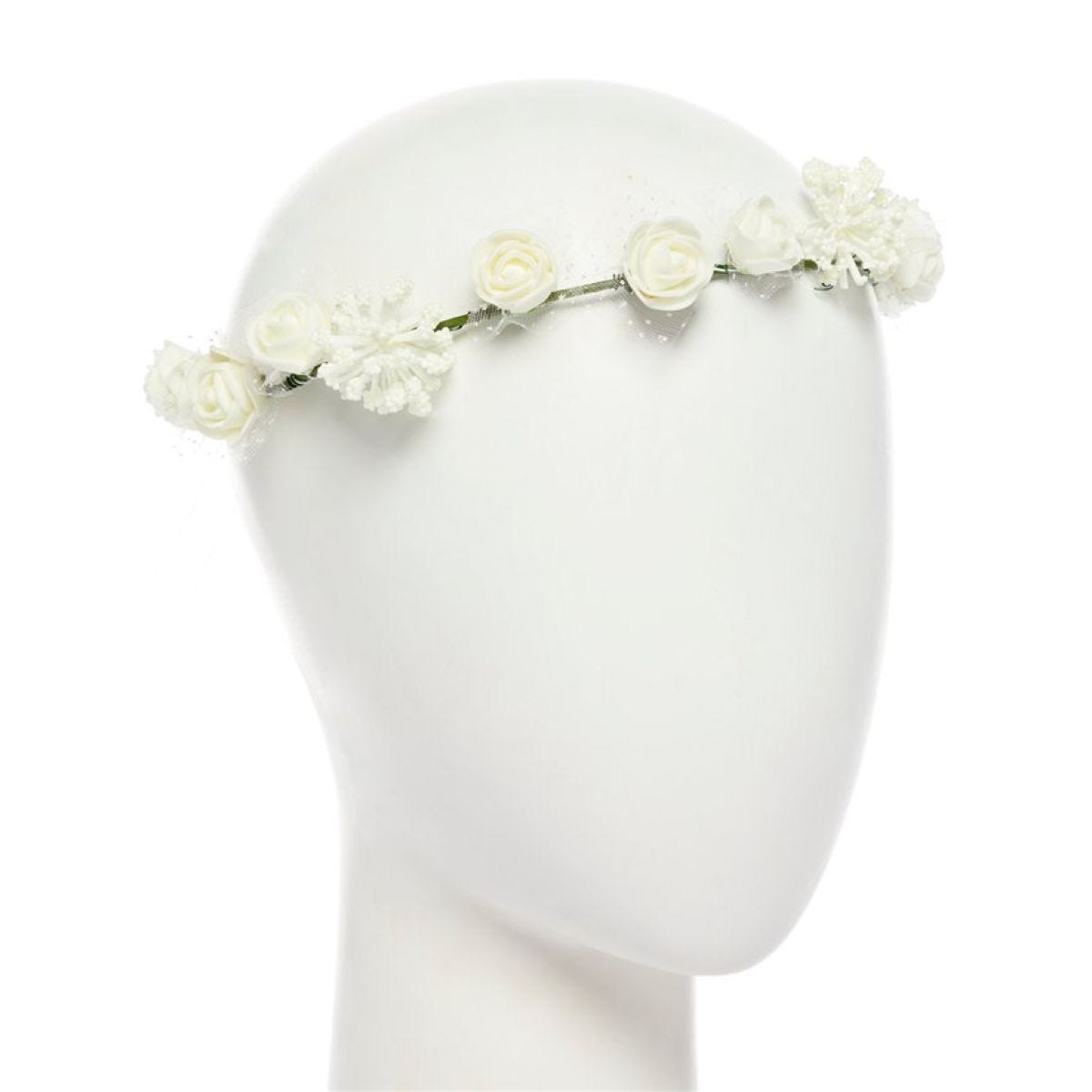 White Flower Headband