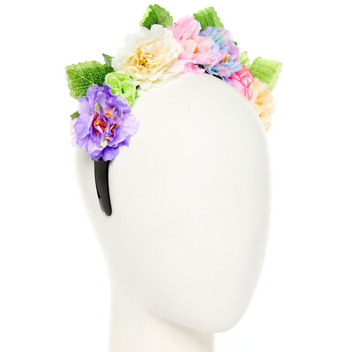 Pastel Flower Garland Headband