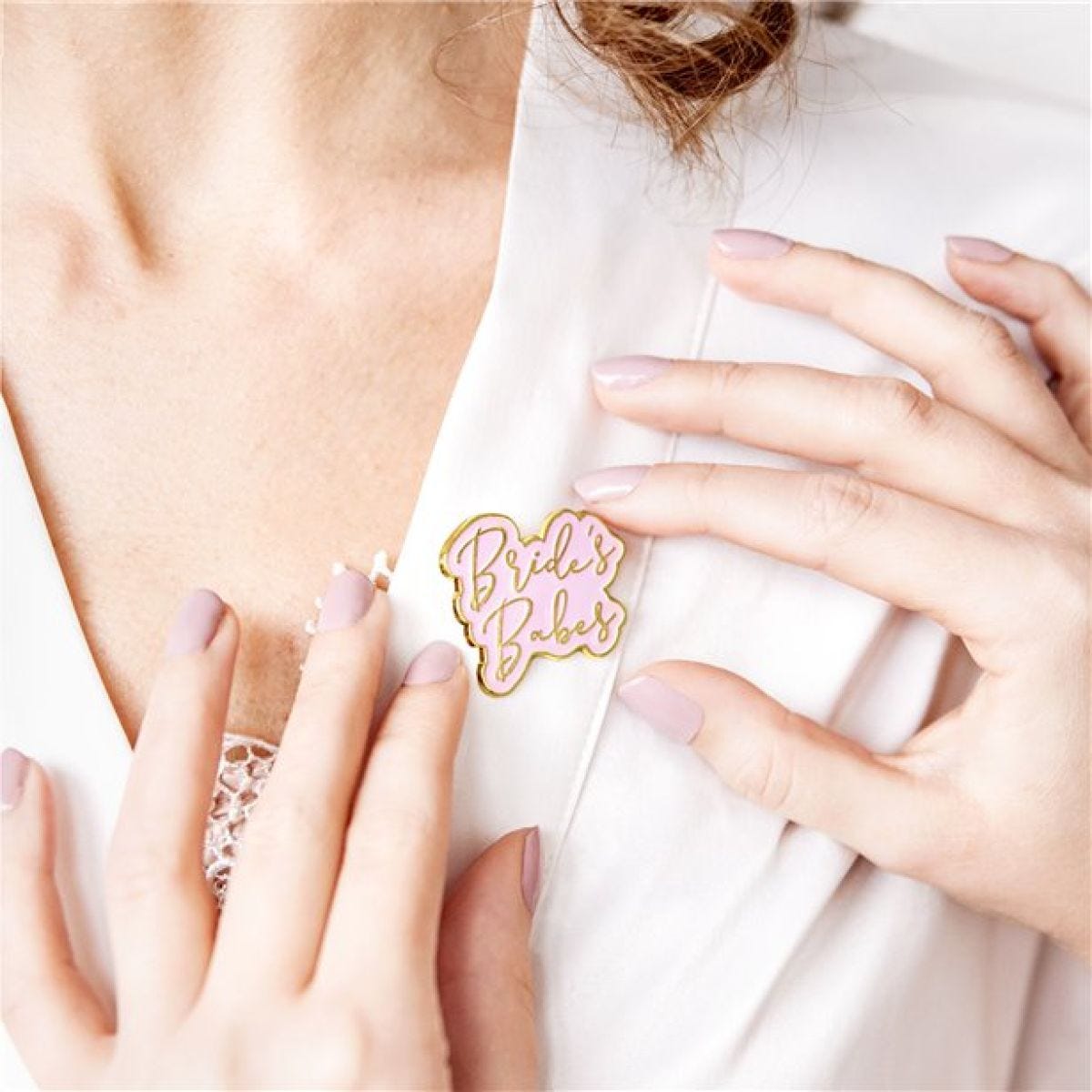 Brides Babes Enamel Pin Badge