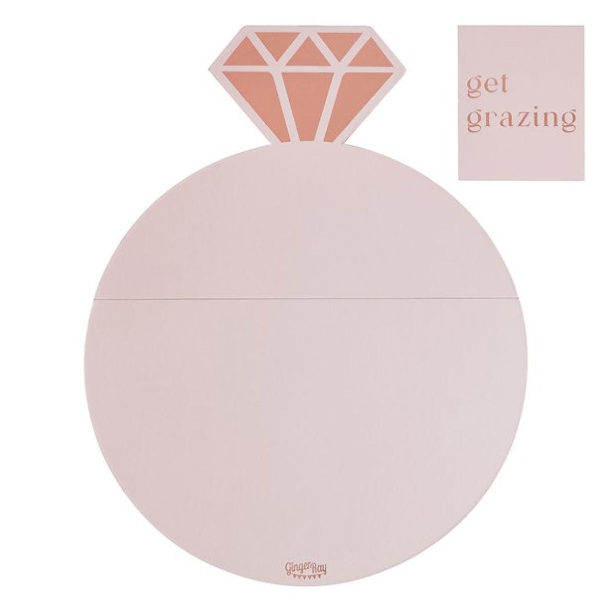 Rose Gold Ring Grazing Board