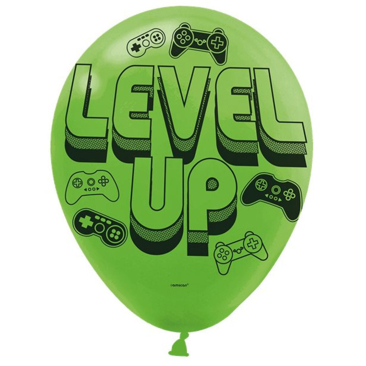 Level Up Balloons - 12" Latex (6pk)