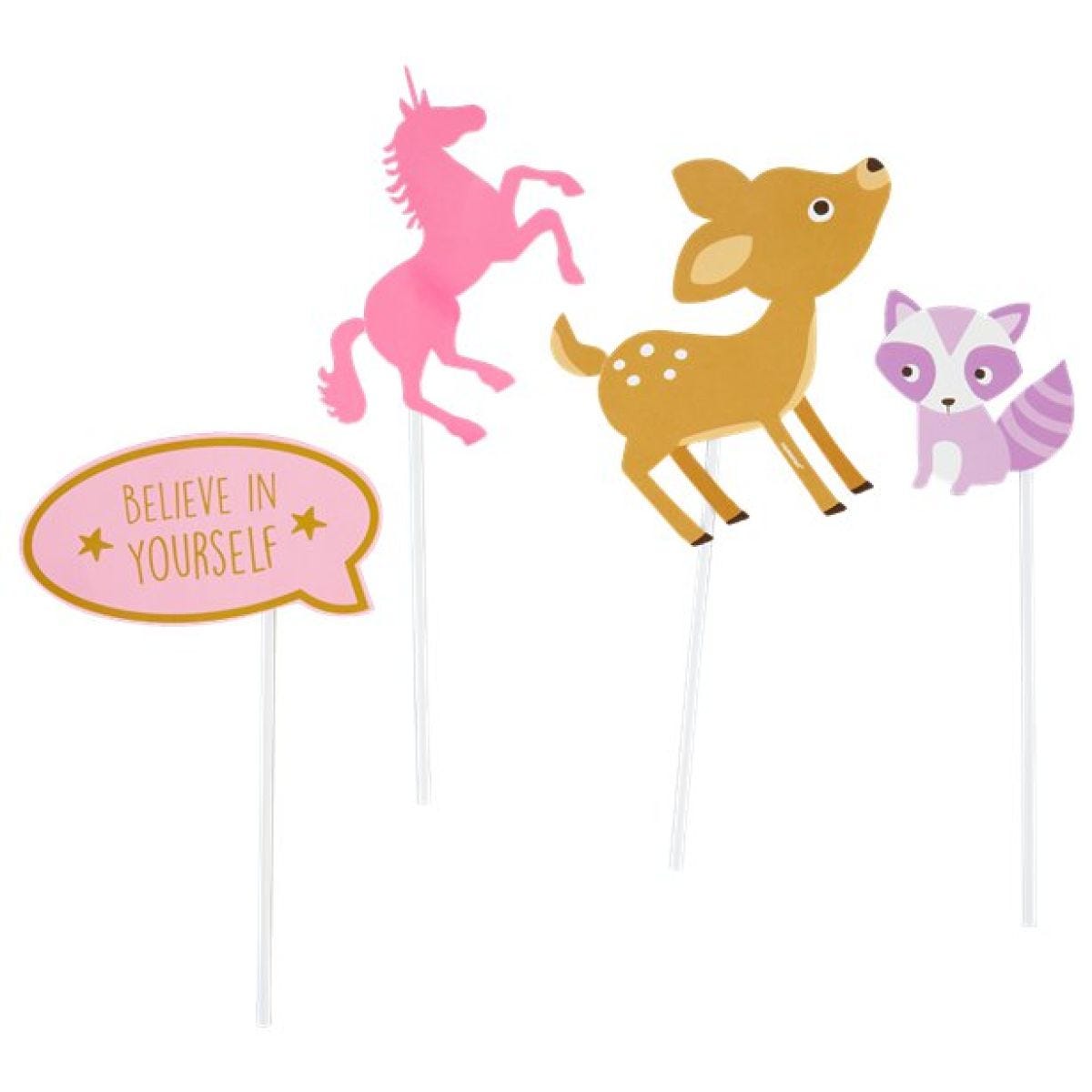 Magical Unicorn Photo Props (12pk)