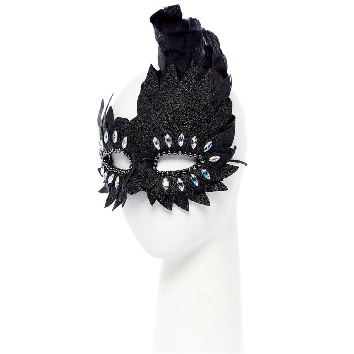 Black Layered Masquerade Mask