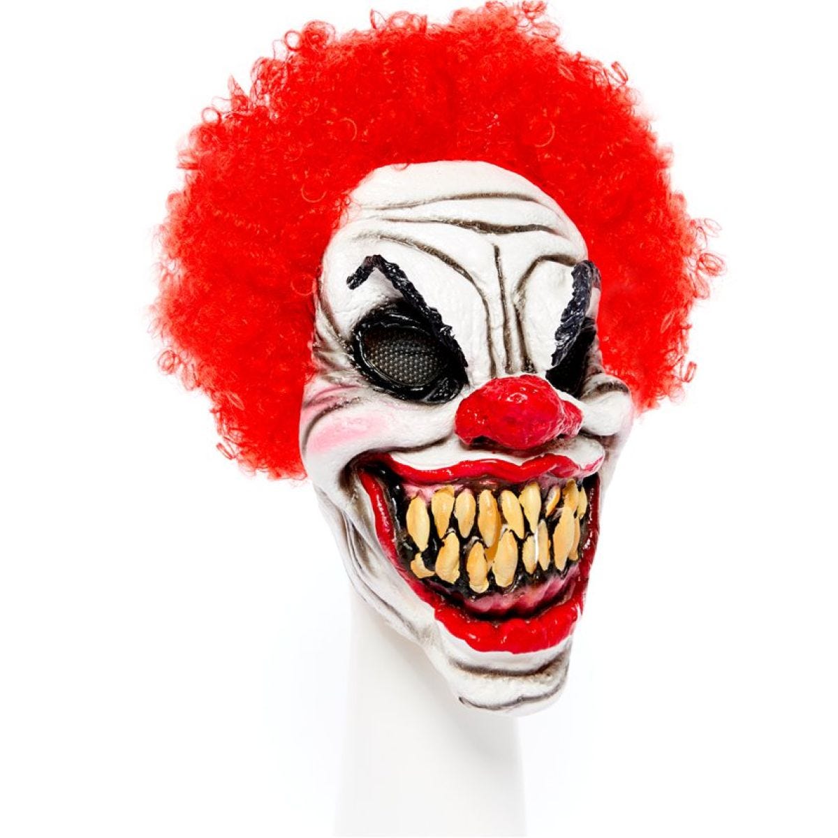 Clown Mask with Hair