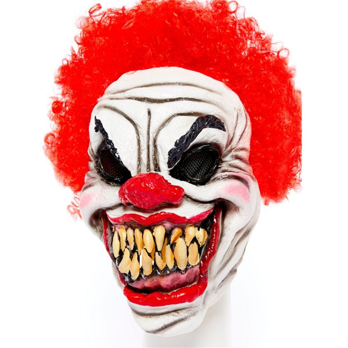 Clown Mask with Hair
