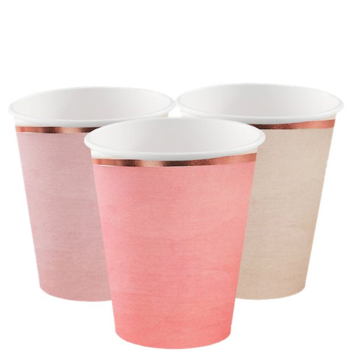 Mix It Up Pink Ombre Paper Cups - 255ml (8pk)