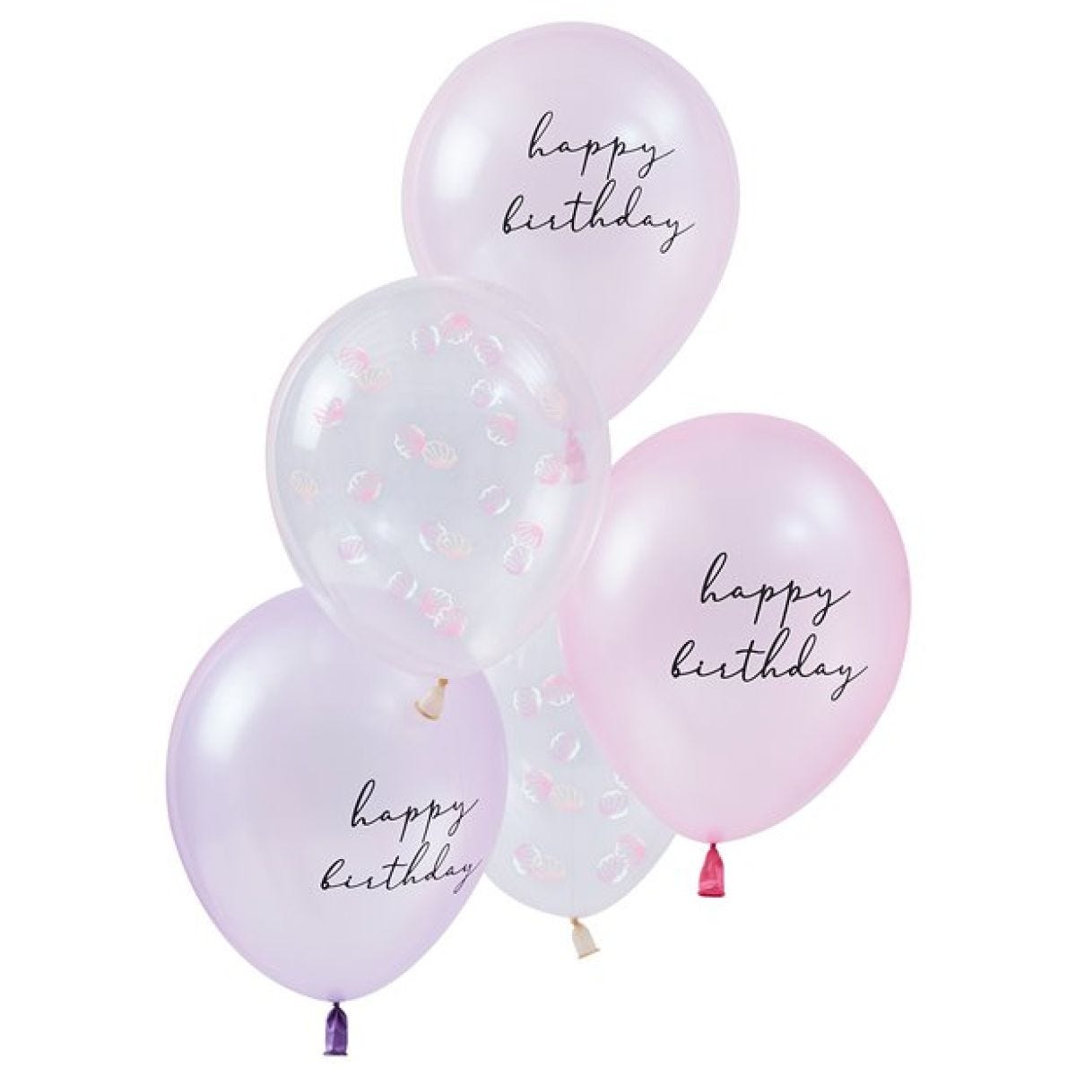 Mermaid Magic Latex Balloons - 12" (5pk)
