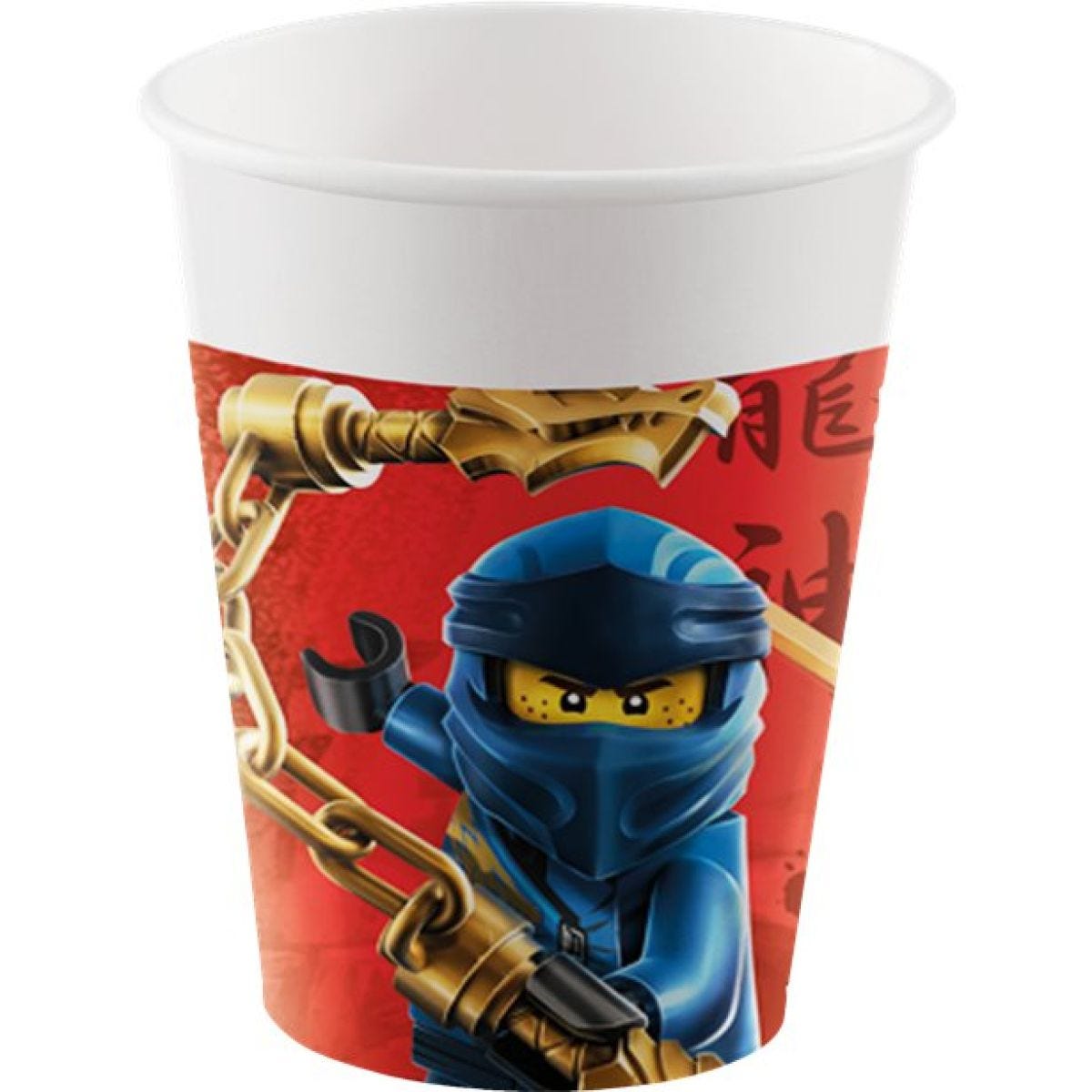 Lego Ninjago Paper Party Cups - 200ml (8pk)