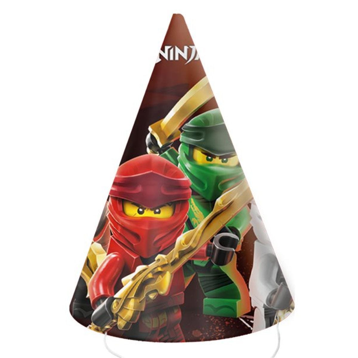 Lego Ninjago Party Hats (6pk)