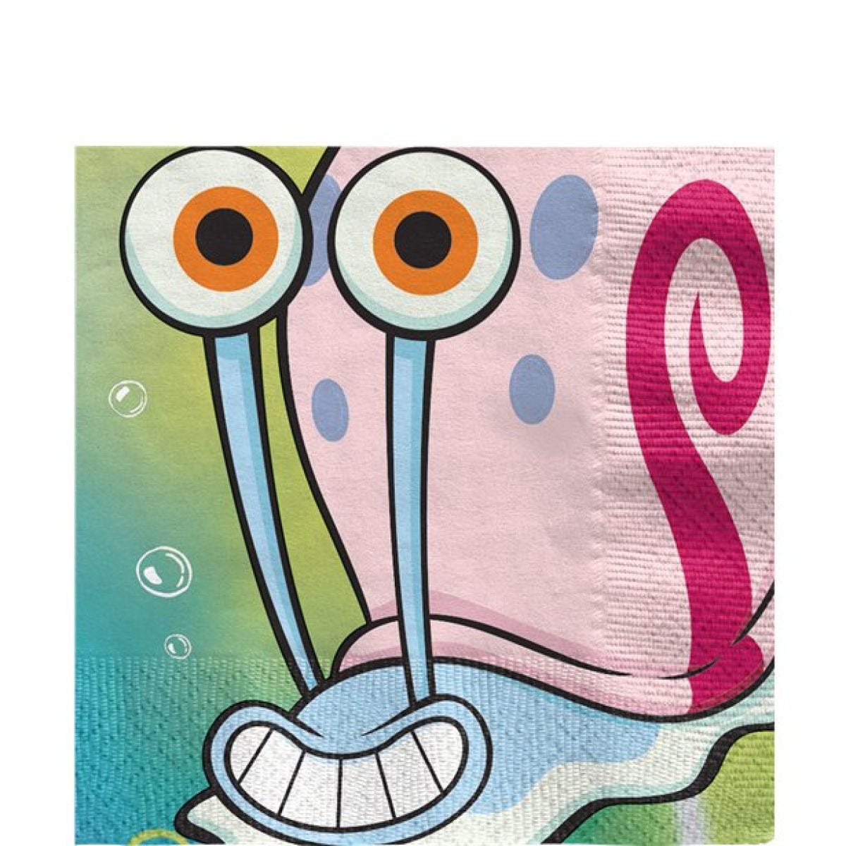 SpongeBob Paper Napkins - 33cm (16pk)