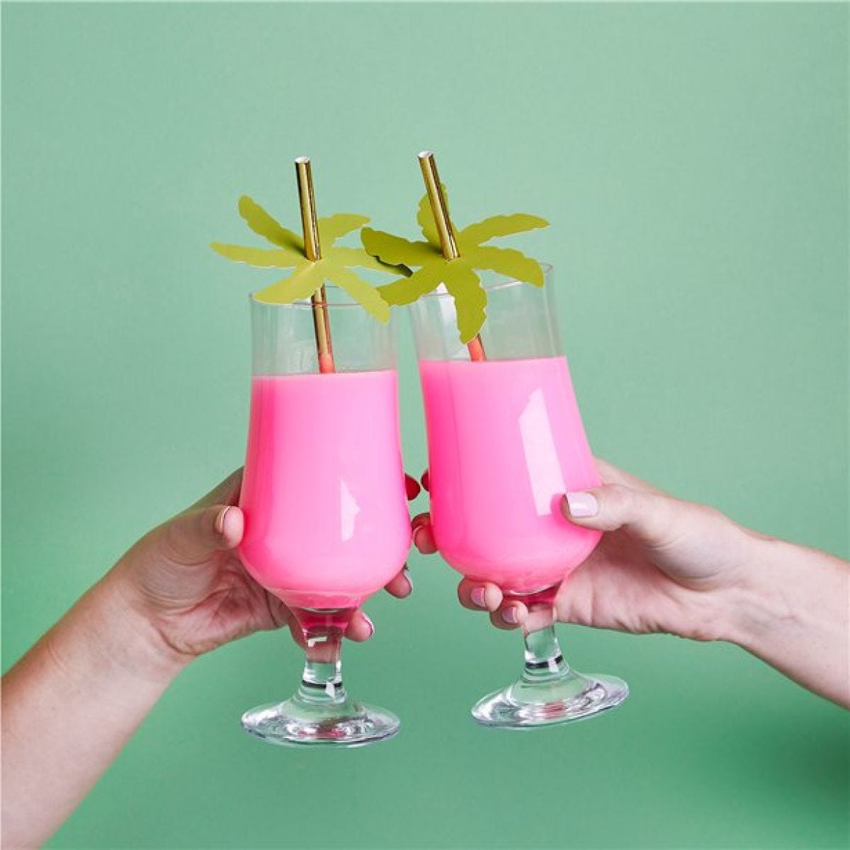 Palm Leaf Paper Straws (24pk)