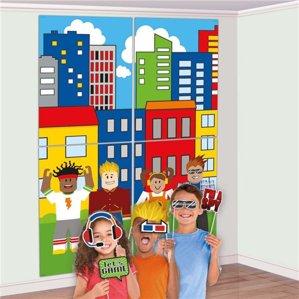 Party Town Scene Setter Props (16pk)