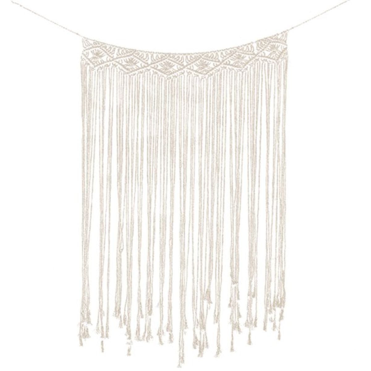 A Touch Of Pampas Natural Macrame Backdrop