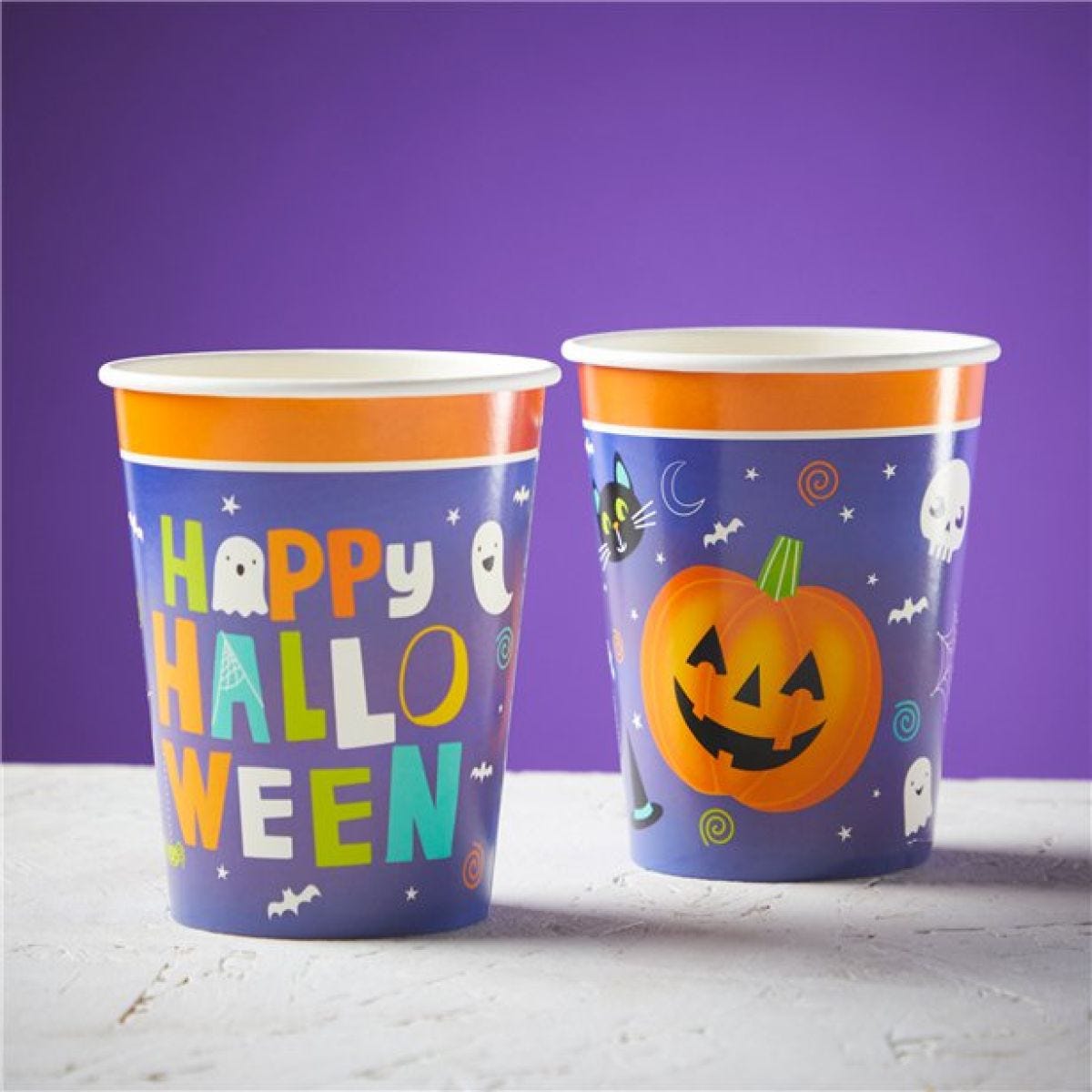 Hallo-ween Friends Cups - 250ml (8pk)