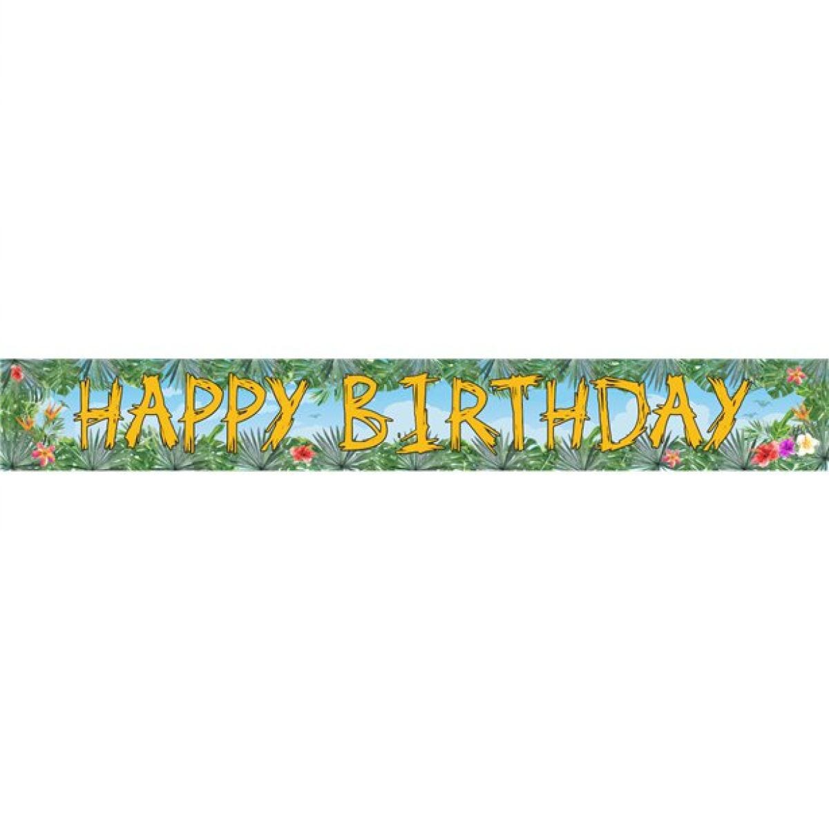 Dinosaur Adventure Paper Banners - 1m (3pk)