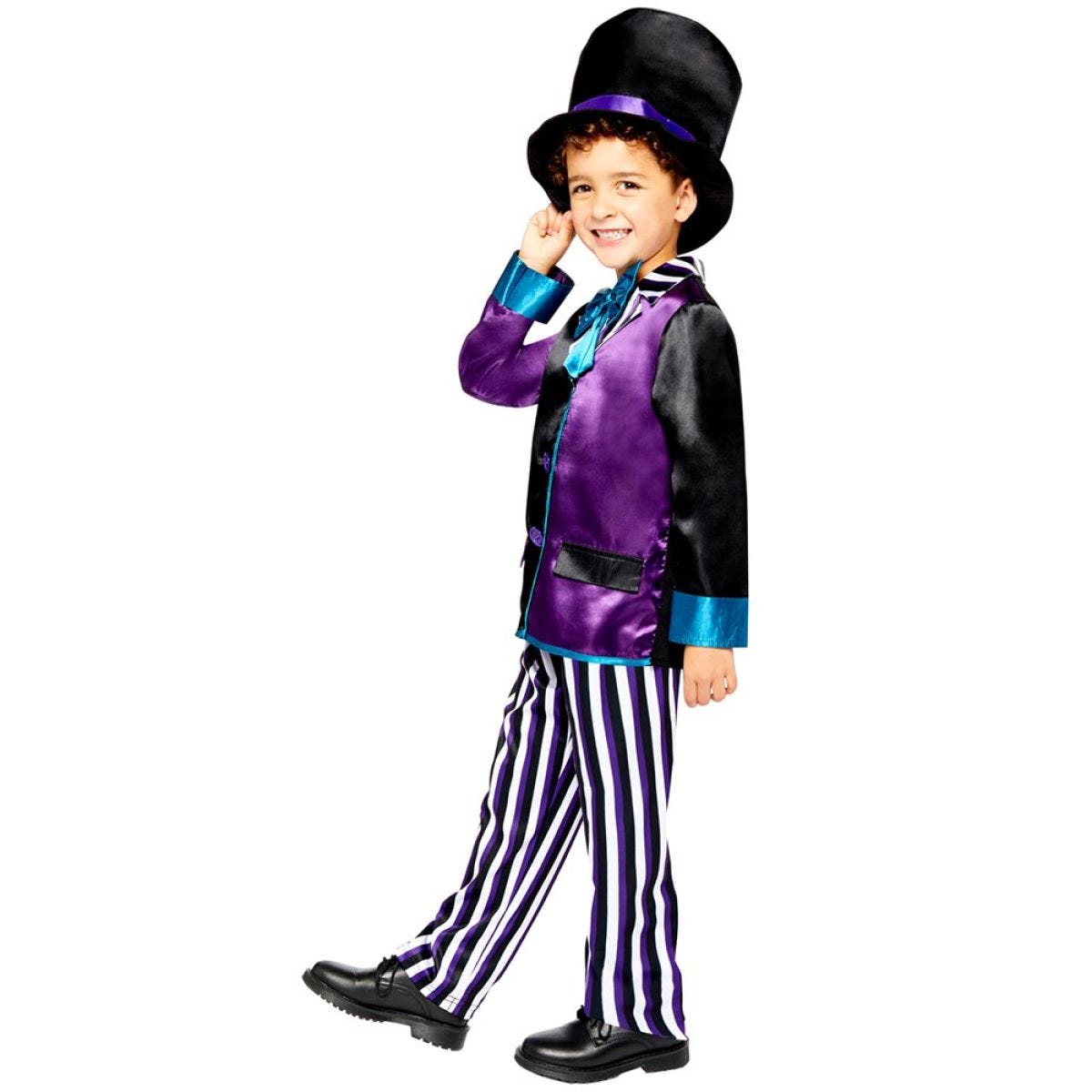 Dark Mad Hatter Boy - Child and Teen Costume