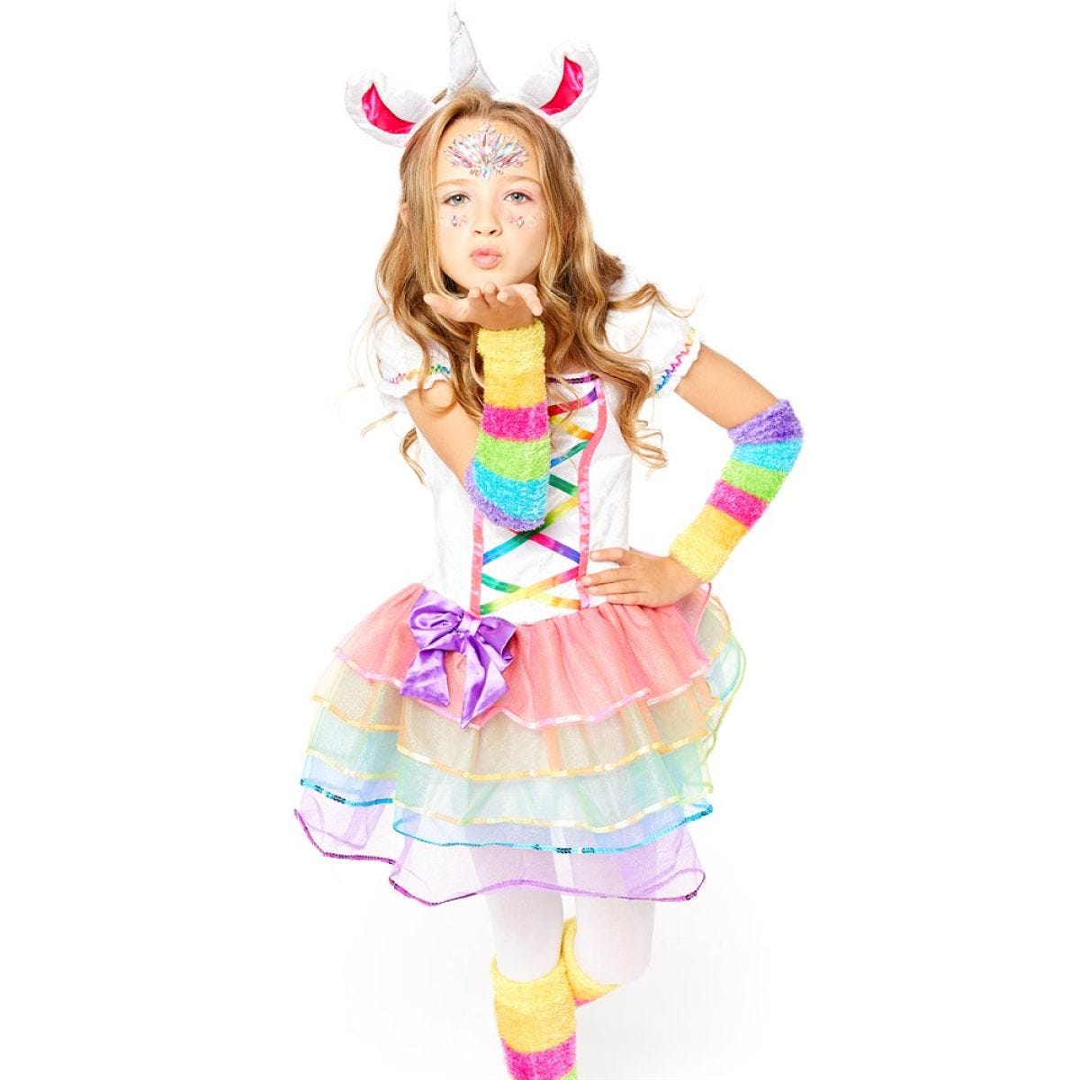 Rainbow Unicorn - Child and Teen Costume