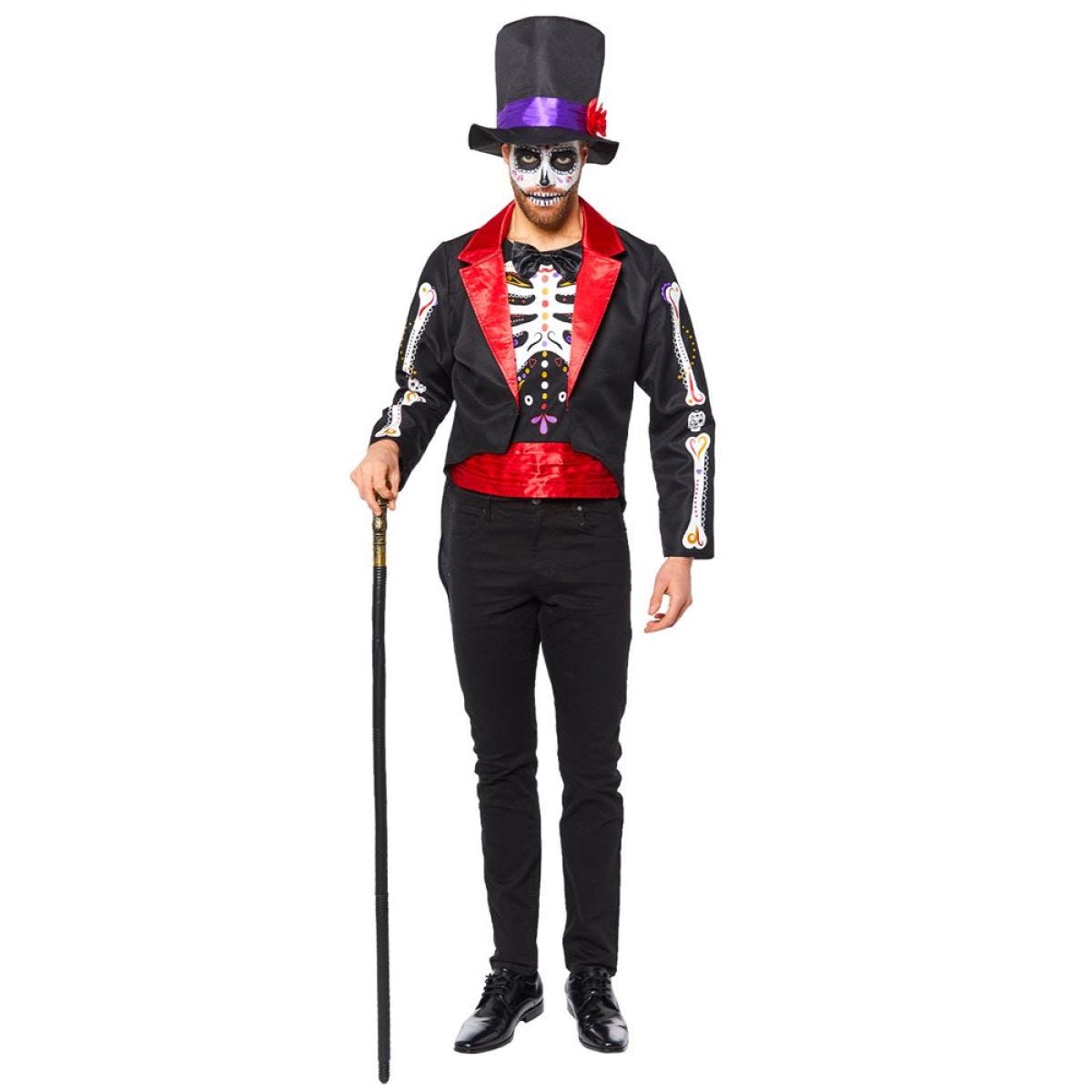 Day of the Dead Jacket - Adult Costume