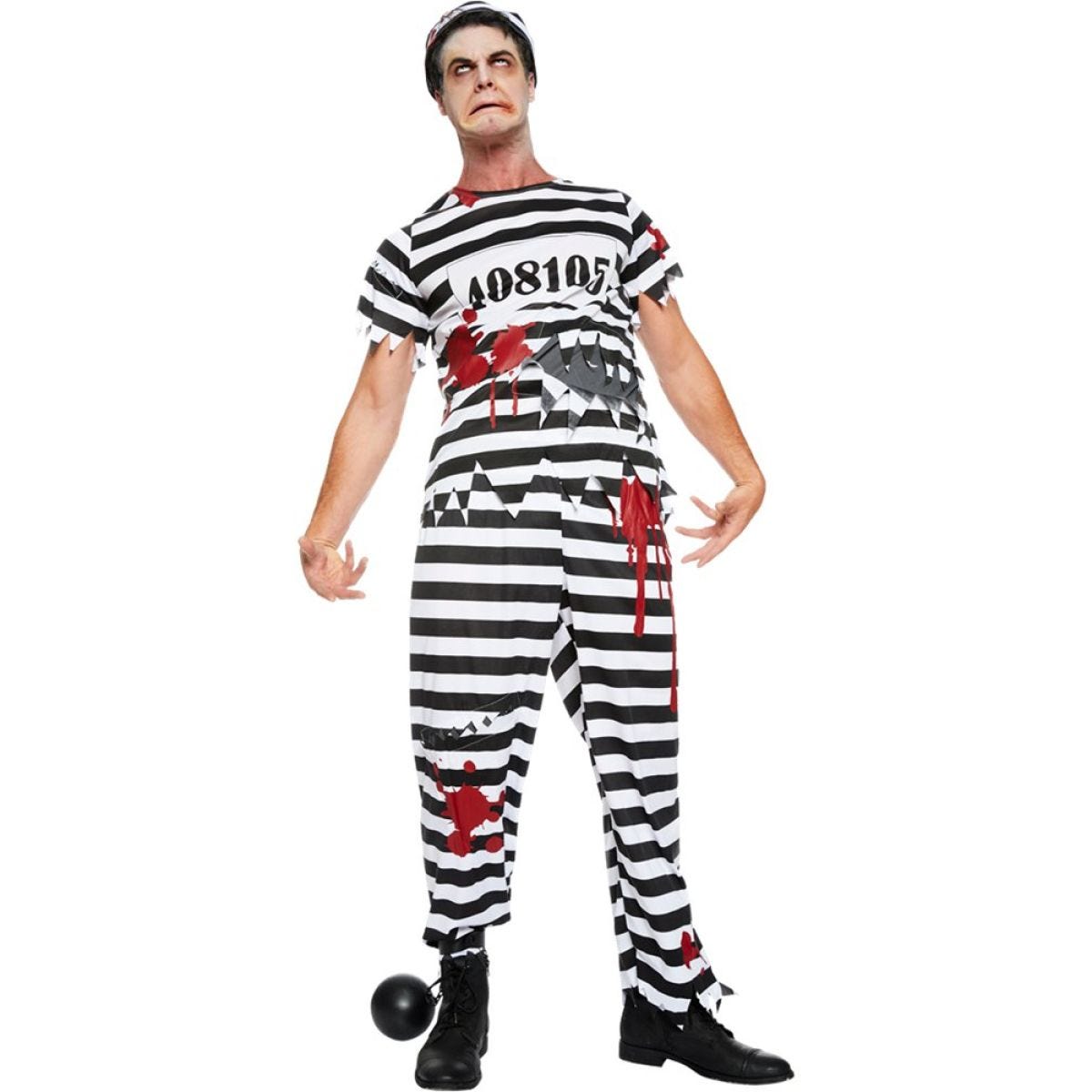 Zombie Convict - Adult Costume