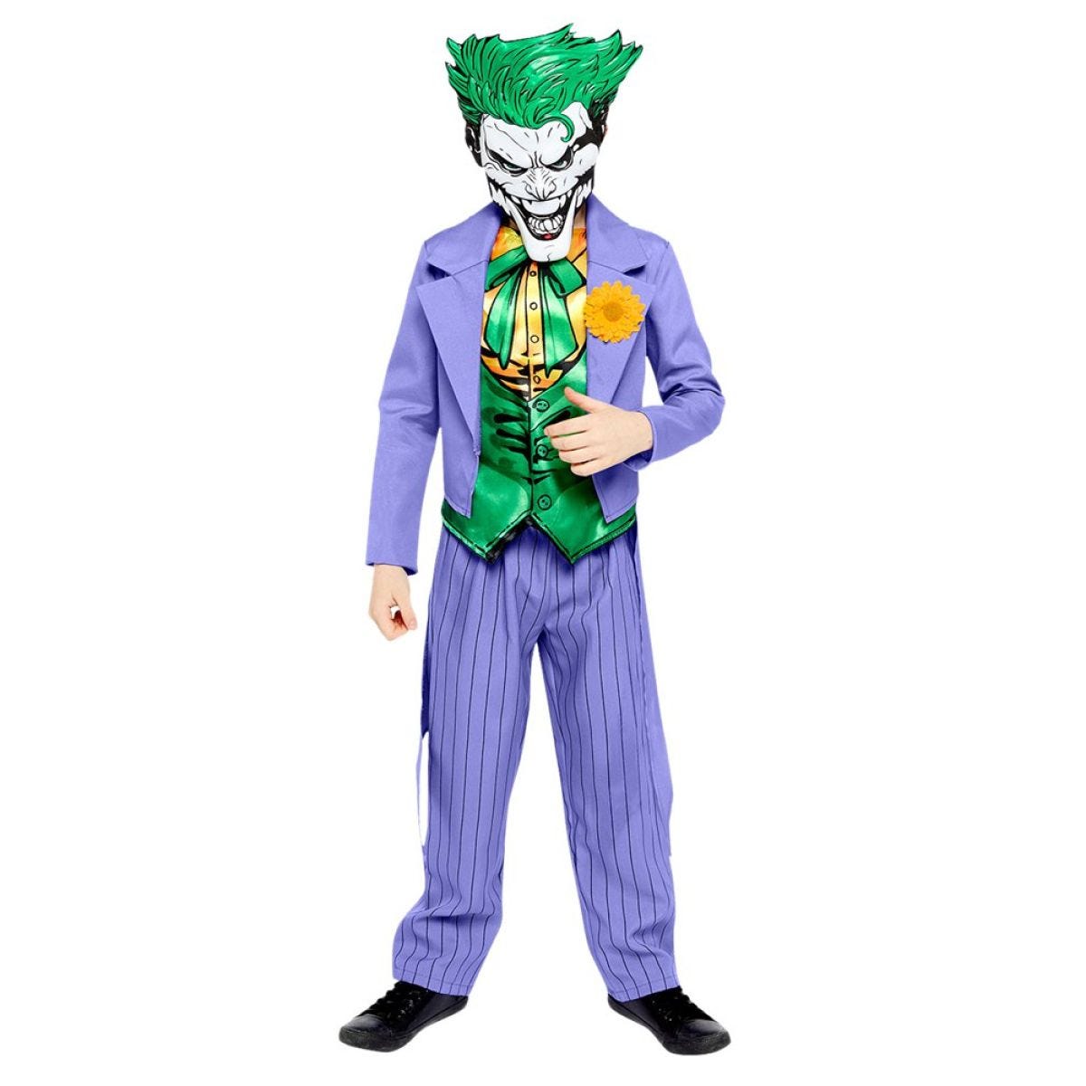 Joker Comic - Child Costume | Party Delights